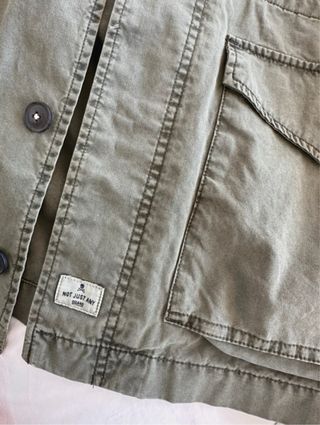 Chaqueta chico Scalpers verde militar 