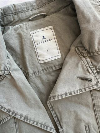Chaqueta chico Scalpers verde militar 