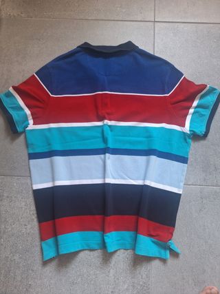 Camisa polo Walbusch vintage 56 XL multicolor 