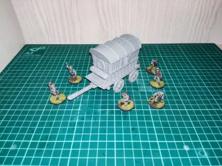 Carro miniatura artista