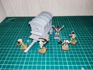 Carro miniatura artista