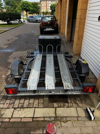 Remolque portamotos 2 motos