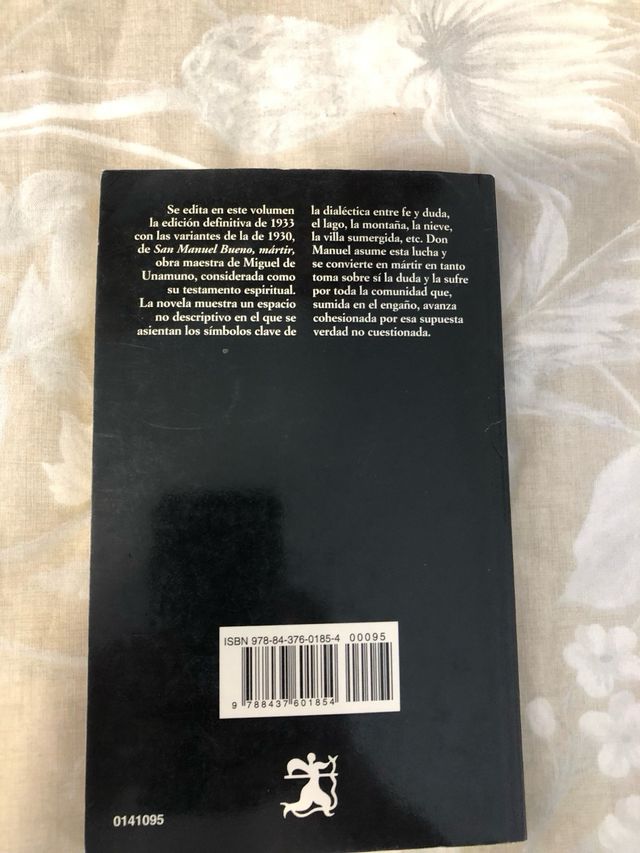 San Manuel Bueno, Martir