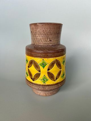 Vaso Ceramica Vintage anni '70 stile Bitossi