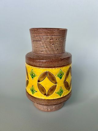 Vaso Ceramica Vintage anni '70 stile Bitossi