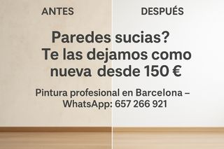 Pintor y reformas Barcelona pisos