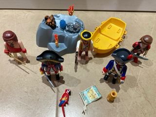 Playmobil Piratas: 6 figuras + accesorios