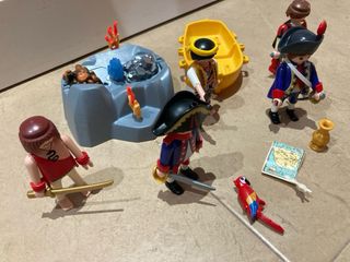 Playmobil Piratas: 6 figuras + accesorios