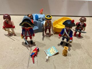 Playmobil Piratas: 6 figuras + accesorios