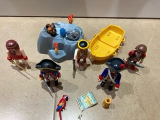Playmobil Piratas: 6 figuras + accesorios