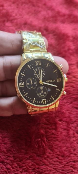 Reloj GENEVA Oro Hombre - Acero