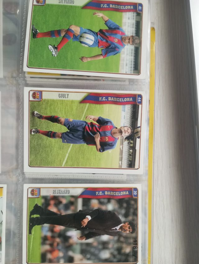 Cromos de fútbol 2005