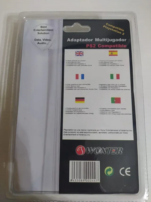 Adaptador Multijugador PS2 Compatible