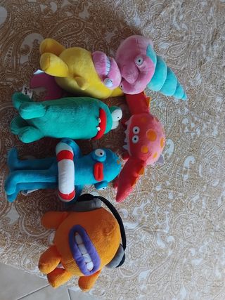 5 Peluche Conad collezione mista