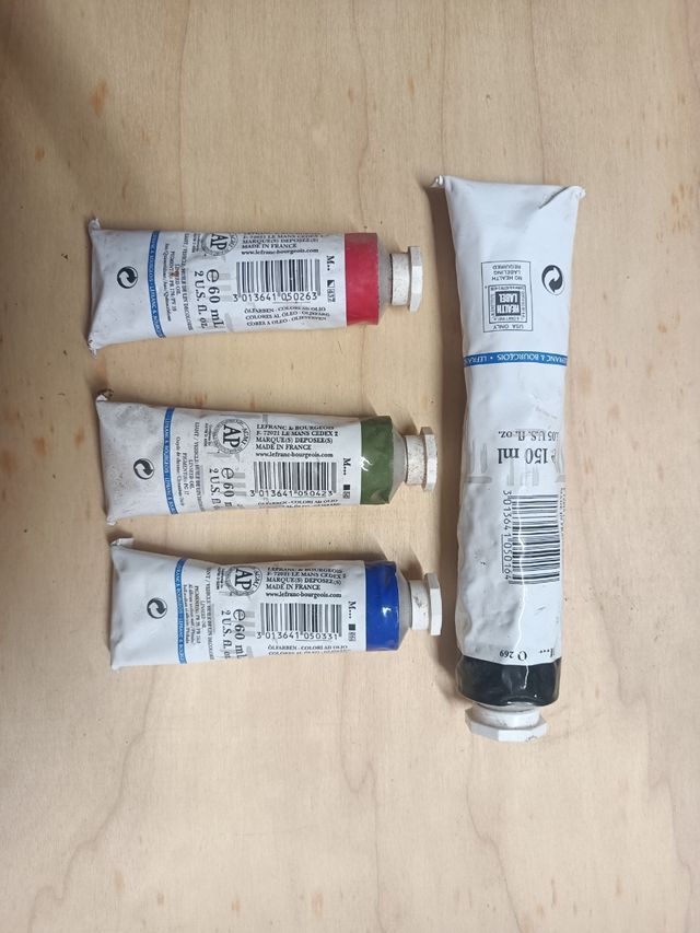 Colori olio + essenze: Lotto