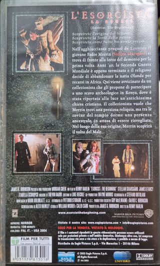 VHS L'esorcista - La Genesi