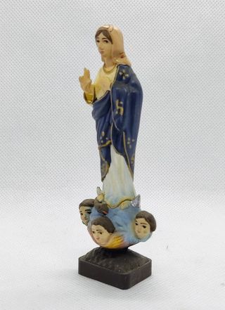 Estatueta religiosa Nossa Senhora do Sameiro Braga