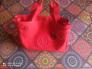 Bolso Armani rojo