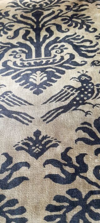 5 Sillas antiguas terciopelo - Madera