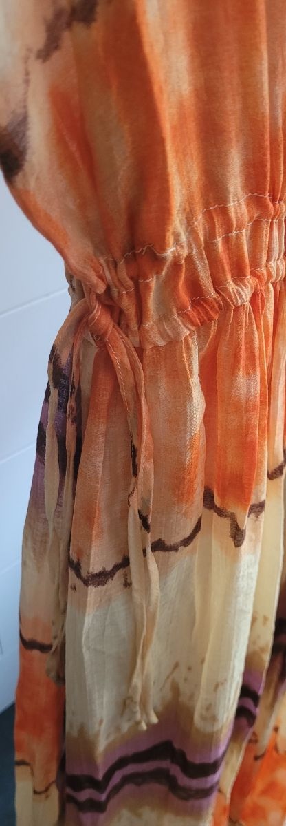 Vestido Tintoretto M - Largo estampado