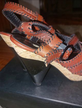 Sandalias Bimba y Lola Marrón