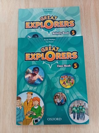 Libros de Inglés Great Explorers