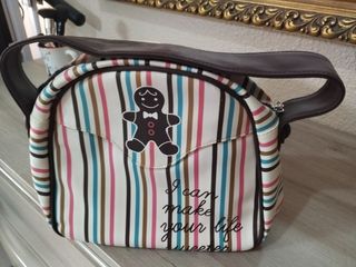 Neceser rayas - Bolso pequeño