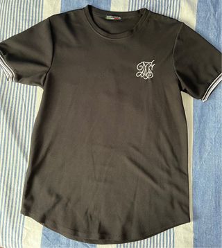 Camiseta Siksilk negra - Talla XL