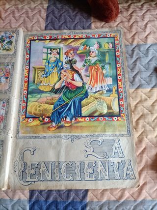 Álbum cromos  Disney COMPLETO año 1940