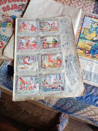 Álbum cromos  Disney COMPLETO año 1940