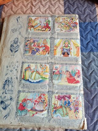 Álbum cromos  Disney COMPLETO año 1940