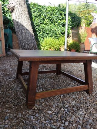 Mesa de Centro de Madera Maciza