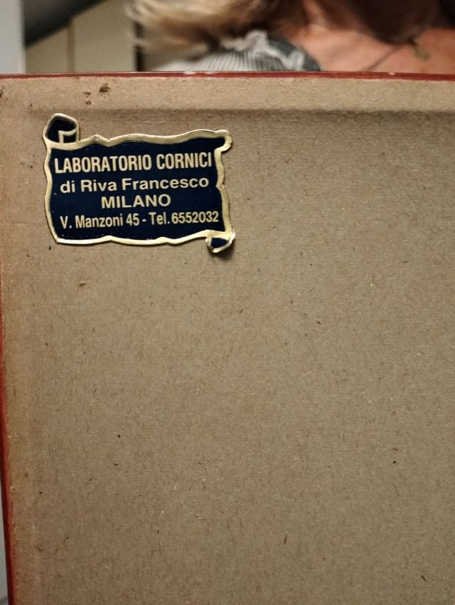 Stampa d'autore del pittore Mario Rossello numerat