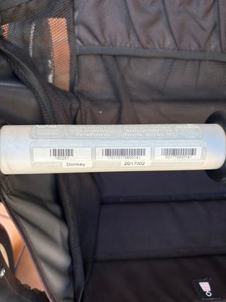 Carro Bugaboo Donkey gemelar turquesa