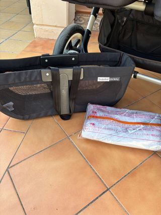 Carro Bugaboo Donkey gemelar turquesa