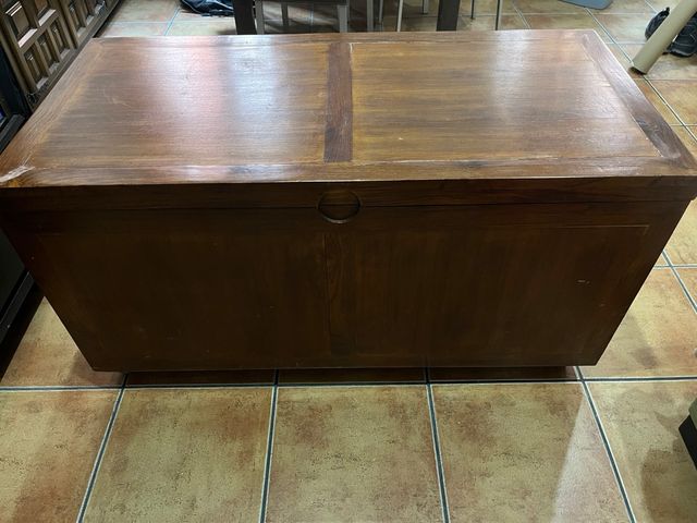 Mesa centro madera maciza