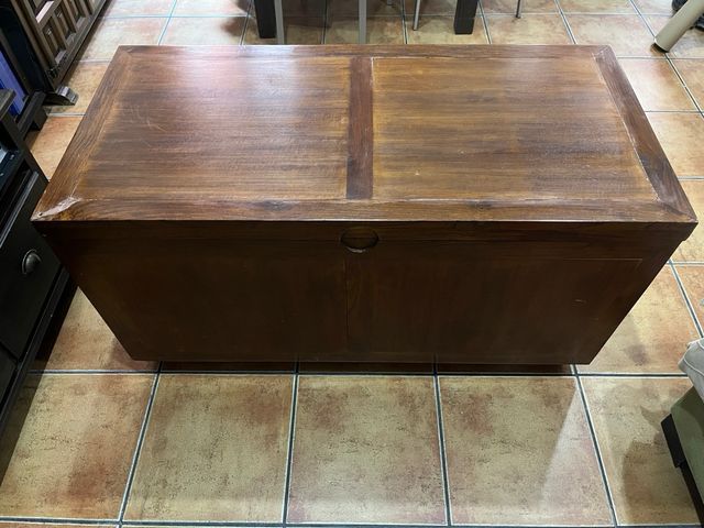 Mesa centro madera maciza