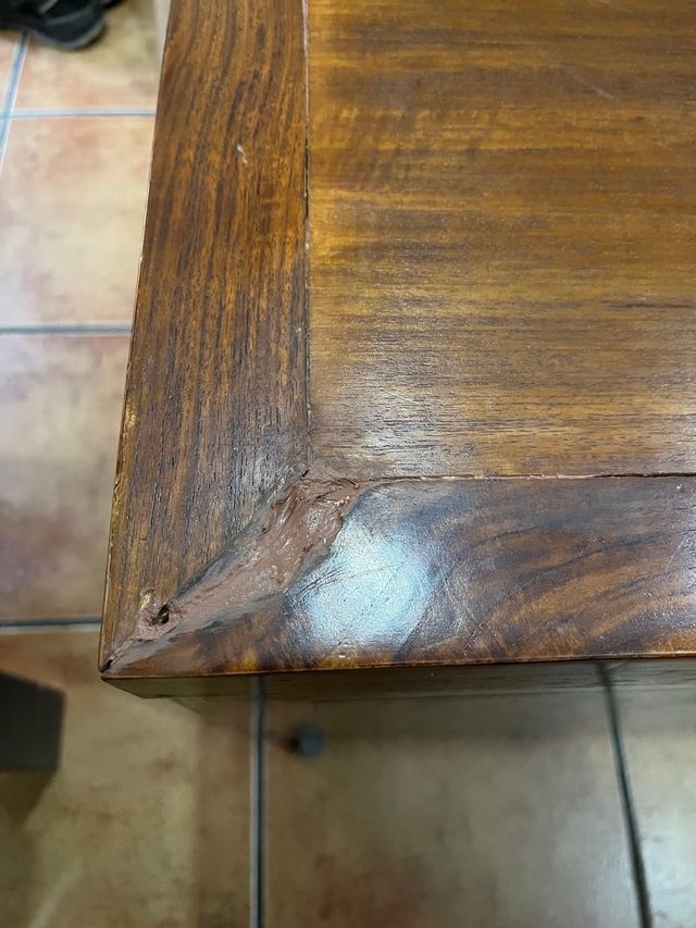 Mesa centro madera maciza