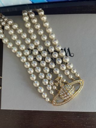 Collar Vivienne Westwood - Plata/Oro
