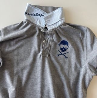 Polo Whoopie Loopie California Uomo Grigio