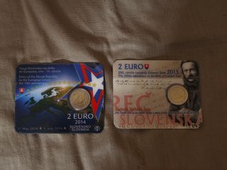 Monedas Eslovaquia 2014-2015