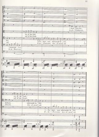 G. F. Handel. Israel en Egipto. Para orq. completa
