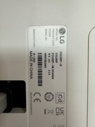 Monitor LG UHD 27" 4K#BJ3464
