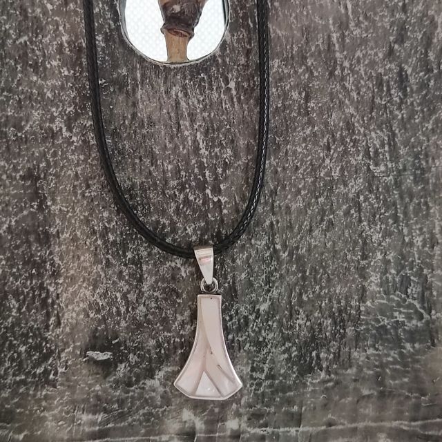 Colgante Plata de Ley con cordón negro