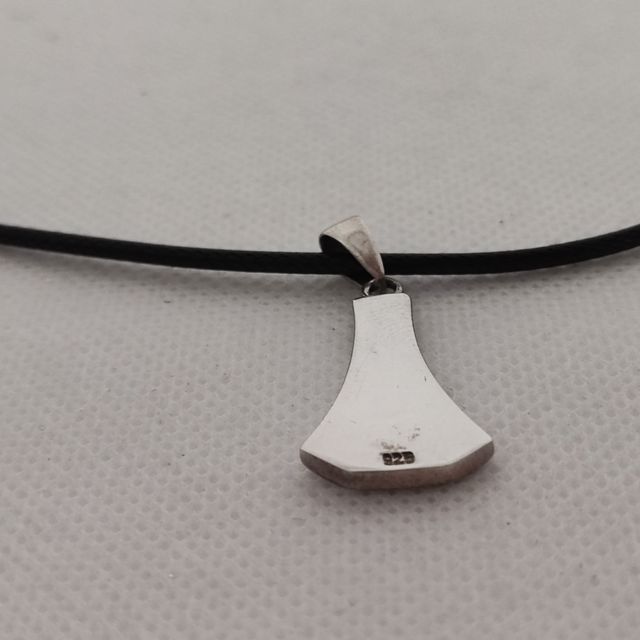 Colgante Plata de Ley con cordón negro