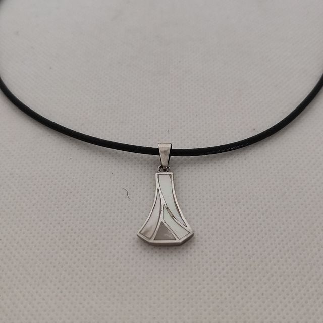 Colgante Plata de Ley con cordón negro