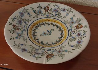 Jogo de Chá em Porcelana - Azul e Branco