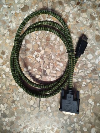 Cable DVI-HDMI, adaptador