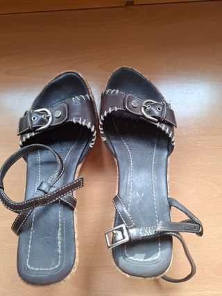 Sandalias Geox Marrón - Talla 36