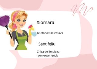 Limpieza: Xiomara Barcelona